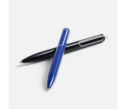 Ручка шариковая Outliner, синяя с белым