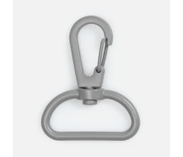Застежка-карабин Snap Hook, L, серая