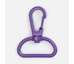 Застежка-карабин Snap Hook, L, фиолетовая