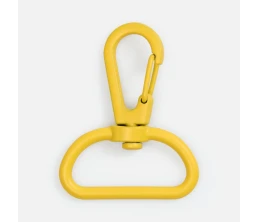 Застежка-карабин Snap Hook, L, желтая