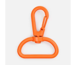 Застежка-карабин Snap Hook, L, оранжевый неон