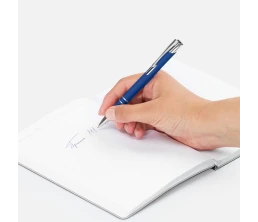 Ручка шариковая Keskus Soft Touch в футляре, синяя