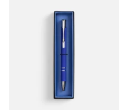 Ручка шариковая Keskus Soft Touch в футляре, синяя