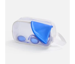 Влагостойкая косметичка Aquanko, белая