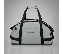 Сумка спортивная TORBER РИТМ, серый, полиэстер 900D с PU покрытием, 55 х 33 х 25 см, 45 л
