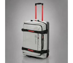 Сумка на колесах TORBER РИТМ, серый, полиэстер 900D с PU покрытием, 62 х 39,5 х 28,5 см, 56 л