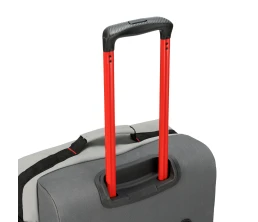 Сумка на колесах TORBER РИТМ, серый, полиэстер 900D с PU покрытием, 62 х 39,5 х 28,5 см, 56 л