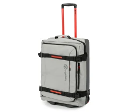 Сумка на колесах TORBER РИТМ, серый, полиэстер 900D с PU покрытием, 62 х 39,5 х 28,5 см, 56 л