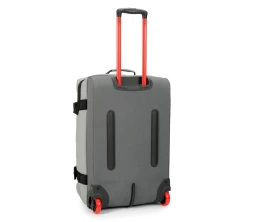 Сумка на колесах TORBER РИТМ, серый, полиэстер 900D с PU покрытием, 62 х 39,5 х 28,5 см, 56 л