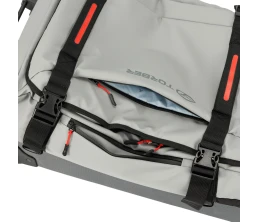 Сумка на колесах TORBER РИТМ, серый, полиэстер 900D с PU покрытием, 62 х 39,5 х 28,5 см, 56 л
