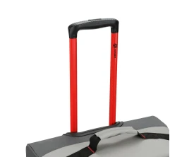 Сумка на колесах TORBER РИТМ, серый, полиэстер 900D с PU покрытием, 74 х 42 х 31 см, 80 л
