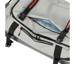 Сумка на колесах TORBER РИТМ, серый, полиэстер 900D с PU покрытием, 74 х 42 х 31 см, 80 л