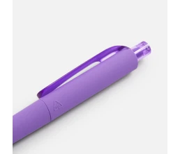 Ручка шариковая Prodir DS8 PRR-T Soft Touch, фиолетовая