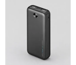 Внешний АКБ NRG Power V2 10000 мА-ч, 2A, 2xUSB, черный, Deppa