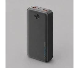 Внешний АКБ NRG Power V2 20000 мА-ч, 2A, 2xUSB, черный, Deppa