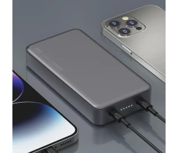 Внешний АКБ NRG Turbo S 20000 mAh, 20Вт, графит, Deppa