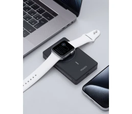 Внешний АКБ NRG Watch 10000 мА-ч, 15Вт, MageSafe, серый, Deppa