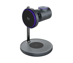 Беспроводная зарядная станция 3 в 1 QI2.2 Max Power, Серая, Deppa