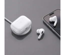 Беспроводные наушники с микрофоном Air Nova 2, TWS, BT5.4, 300 мАч, QI, белый, Deppa