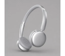 Беспроводные накладные наушники Stereo Light, BT 5.4, 300 мАч, cеребристый, Deppa