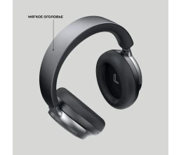 Беспроводные накладные наушники Stereo Vibe, BT 5.4, 400 мАч, черный, Deppa