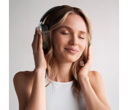 Беспроводные накладные наушники Stereo Vibe, BT 5.4, 400 мАч, черный, Deppa