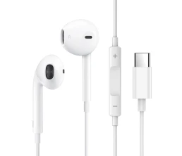 Стереогарнитура Stereo Air Type-C, белый, Deppa