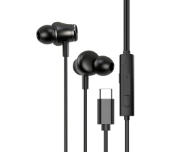 Стереогарнитура Stereo Aura ANC, USB-C, черный, Deppa