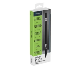 Стилус универсальный Pro Stick для планшетов и смартфонов, черный, Deppa