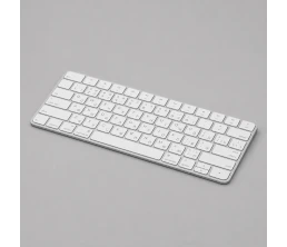 Беспроводная клавиатура Air Keyboard для MAC, Windows, 500 мАч, алюминий, белый, Deppa