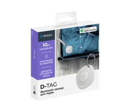 Bluetooth трекер D-Tag, белый, Deppa