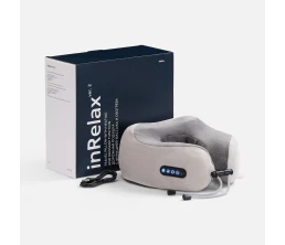 Дорожная подушка-массажер inRelax, ver.2, серая
