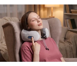 Дорожная подушка-массажер inRelax, ver.2, серая