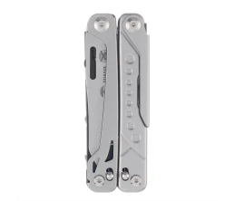 Мультитул Stinger, 105 х 38 мм, 19 функций, нержавеющая сталь, серебристый, в комплекте нейлоновый чехол, в картонной коробке