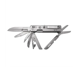 Мультитул Stinger, 92 х 30 мм, 15 функций, нержавеющая сталь, серебристый, в картонной коробке