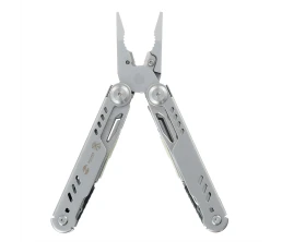 Мультитул Stinger, 110 х 27 мм, 23 функции, сталь, серебристый, в картонной коробке, в комплекте нейлоновый чехол