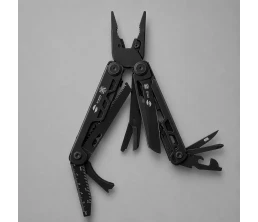 Мультитул Stinger, 113 х 19 мм, 19 функций, сталь, черный, в картонной коробке, в комплекте нейлоновый чехол