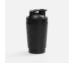Спортивный шейкер с контейнером TwinPics, черный