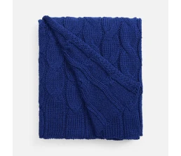 Плед Norra, темно-синий (кобальт)