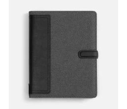 Ежедневник-органайзер Twill, недатированный, черный