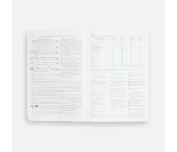 Ежедневник Extra, недатированный, красный