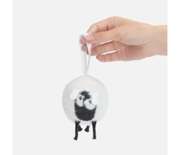 Вязаный шарик Sheeply, белый
