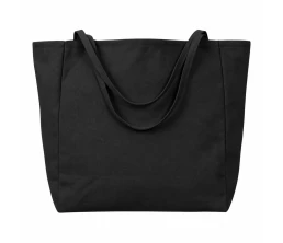 Шоппер-оверсайз Grossbag из переработанного хлопка 340 г, черный