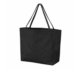Шоппер-оверсайз Grossbag из переработанного хлопка 340 г, черный