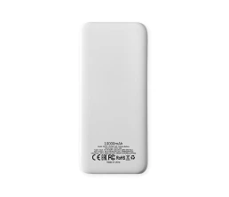 Внешний аккумулятор Kris soft touch, 10000mAh (Белый)