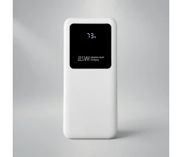 Внешний аккумулятор Kris soft touch, 10000mAh (Белый)