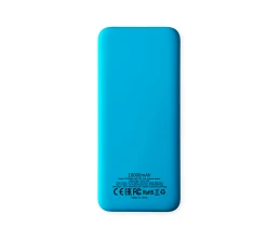 Внешний аккумулятор Kris soft touch, 10000mAh (Голубой)