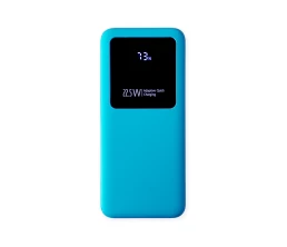 Внешний аккумулятор Kris soft touch, 10000mAh (Голубой)
