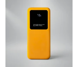 Внешний аккумулятор Kris soft touch, 10000mAh (Жёлтый)
