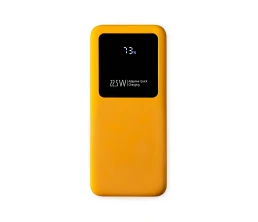 Внешний аккумулятор Kris soft touch, 10000mAh (Жёлтый)